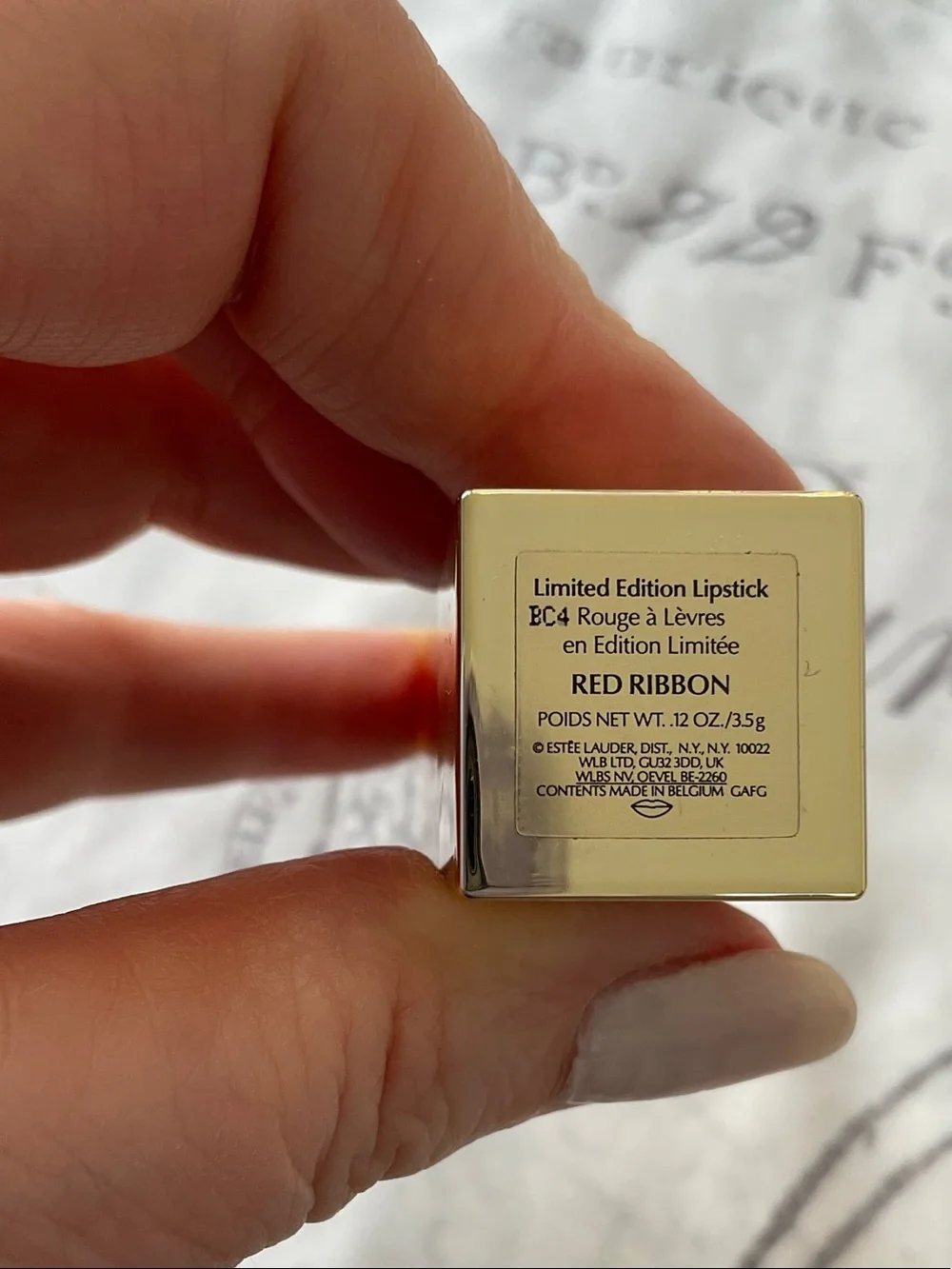 Estee Lauder, limited edition, Red Robin Lipstick